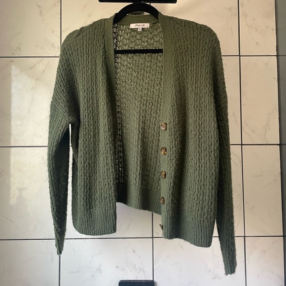 Green Madewell Cardigan - Picture 1 of 4